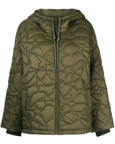 Ash Ida Quilted Jacket - Green