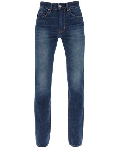 Tom Ford "Jeans With Stone Wash Treatment - Blue