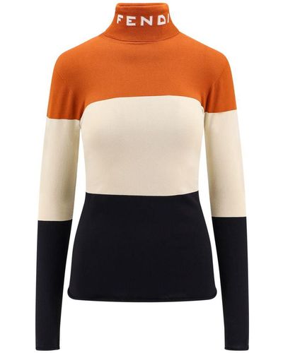 Fendi Sweater - Orange