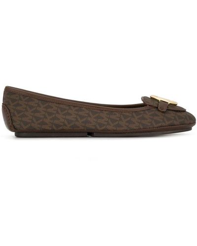 MICHAEL Michael Kors Lillie Ballet Flats - Brown