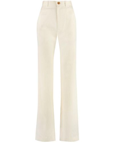 Vivienne Westwood Ray Virgin Wool Pants - White