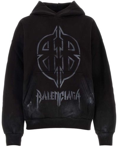 Balenciaga Sweatshirts - Black