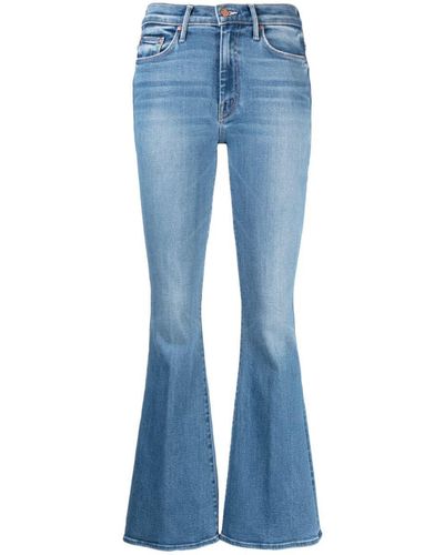Mother Denim Bootcut Jeans - Blue