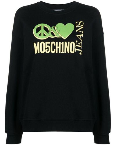 Moschino Jeans Sweatshirts - Black