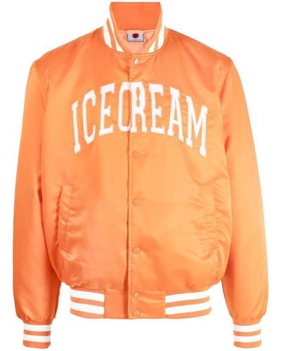 ICECREAM Logo Bomber - Orange