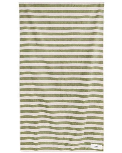 Ami Paris Beach Towel - Green