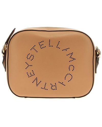 Stella McCartney Mini Camera Bag Crossbody Bags - Brown