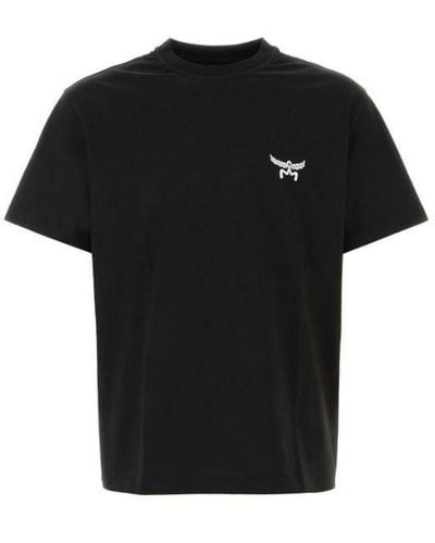 MCM T-Shirt With Logo - Black