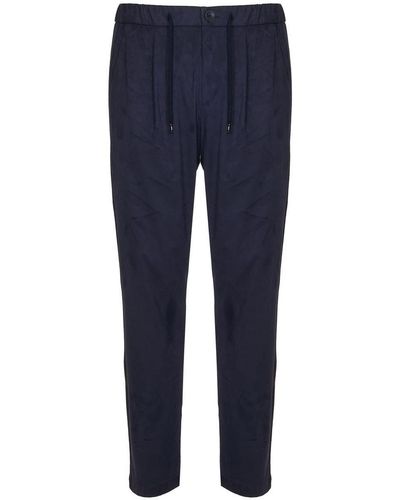 Blue Herno Pants, Slacks and Chinos for Men | Lyst