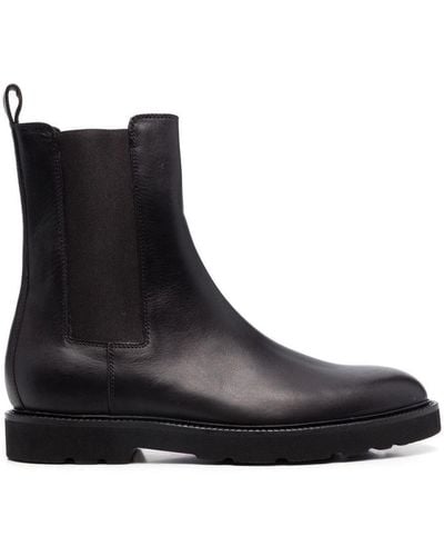 Paul Smith Leather Ankle Boot - Black