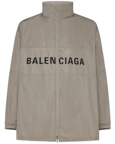 Balenciaga Coats - Grey