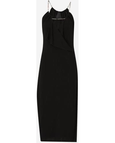 Givenchy Chain Midi Dress - Black