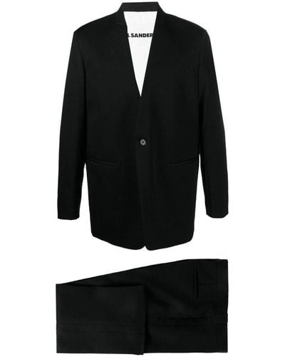 Jil Sander Suits - Black
