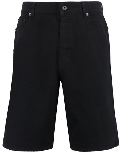 KENZO Denim Bermuda Shorts - Black