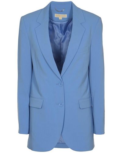 Michael Kors Single-breasted Blazer - Blue