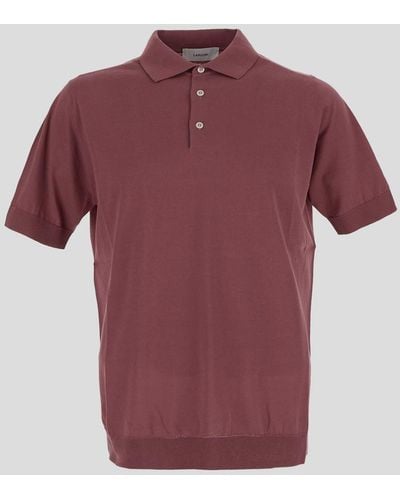 Lardini T-shirts And Polos - Red