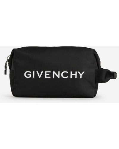 Givenchy G-Zip Technical Toiletry Bag - Black