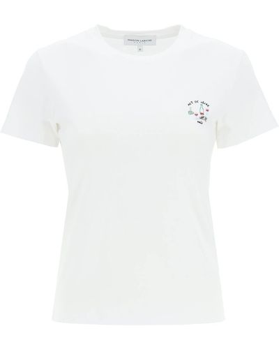 Maison Labiche 'art De Vivre' Saint-mich T-shirt - White