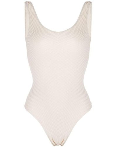 Anine Bing Jace One-piece Swimsuit - White