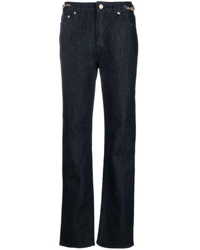 MICHAEL Michael Kors Cropped Denim Jeans - Blue