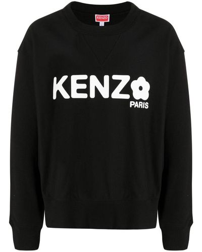 KENZO Logo-print Sweatshirt - Black
