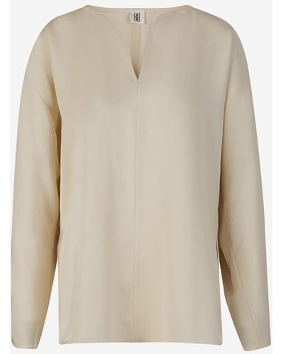 By Malene Birger Loose Calias Blouse - Natural