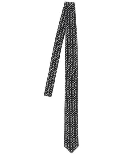 Dolce & Gabbana Logo Tie Ties, Papillon - Black