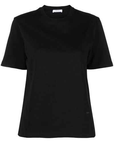Ferragamo Cotton T-shirt - Black