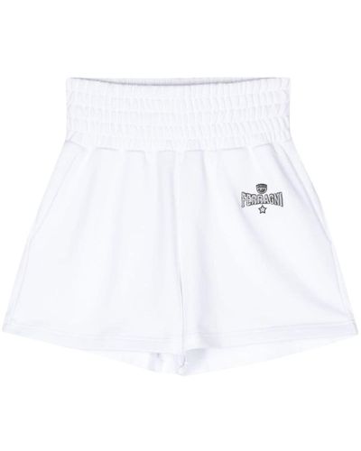 Chiara Ferragni Shorts - White