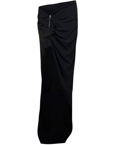 Black Maxi skirts for Women | Lyst
