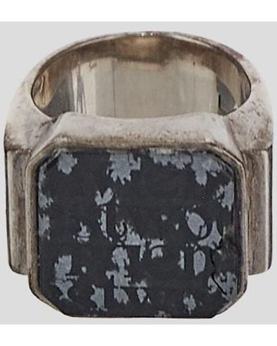 Vivienne Westwood Logo Ring - Metallic
