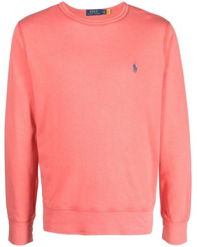 Polo Ralph Lauren Spa Terry-lsl-sws Clothing - Pink