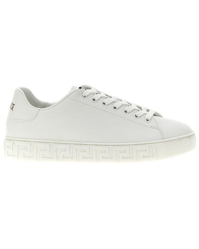 Versace 'Greca' Sneakers - White