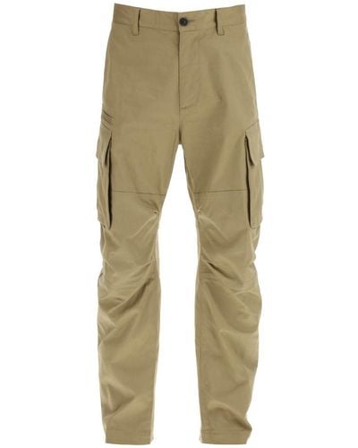 DSquared² Regular Fit Cargo Pants - Natural