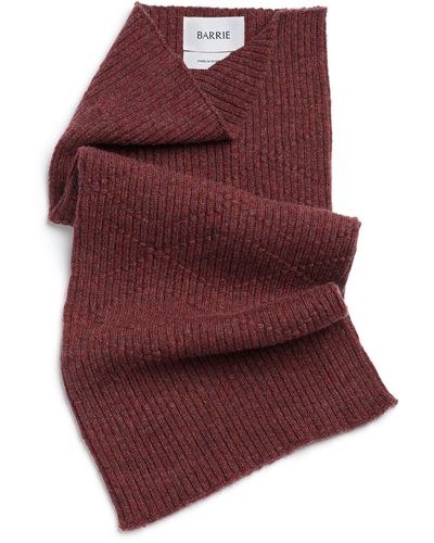 Barrie Cashmere Snood - Red