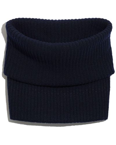 Barrie Cashmere Snood - Blue