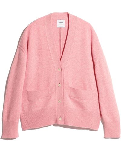 Barrie Iconic Cashmere Cardigan - Pink