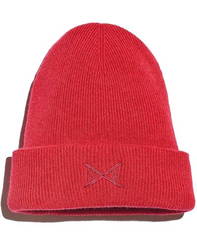 Barrie Cashmere Beanie With Embroidered Logo