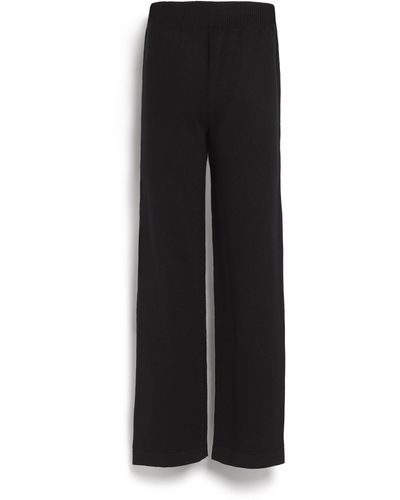 Barrie Fluid Cashmere Trousers - Black
