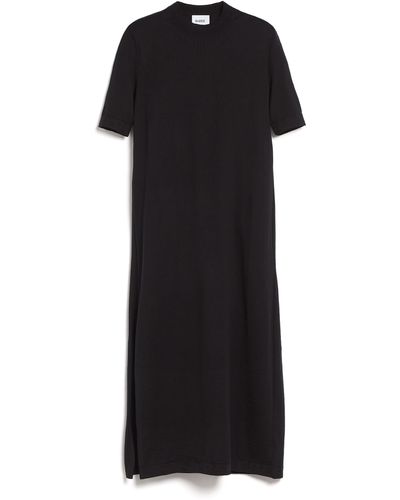 Barrie Ultra-fine Cashmere Maxi Dress - Black
