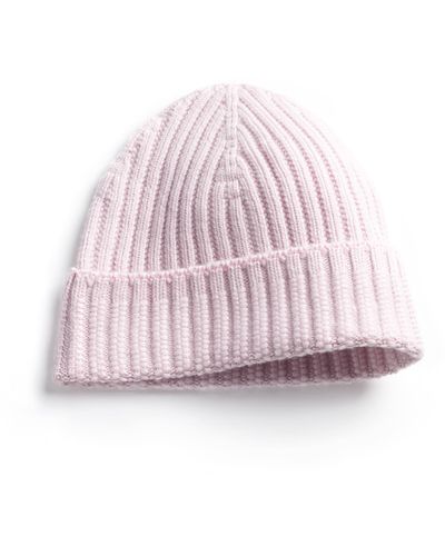 Barrie Cashmere Beanie - Pink