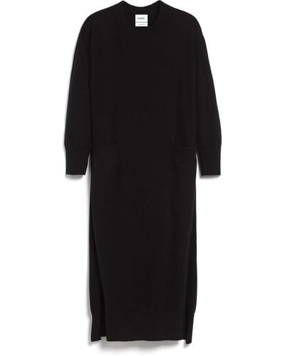 Barrie Iconic Cashmere Maxi Dress - Black