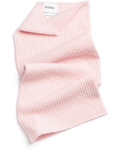 Barrie Cashmere Snood - Pink