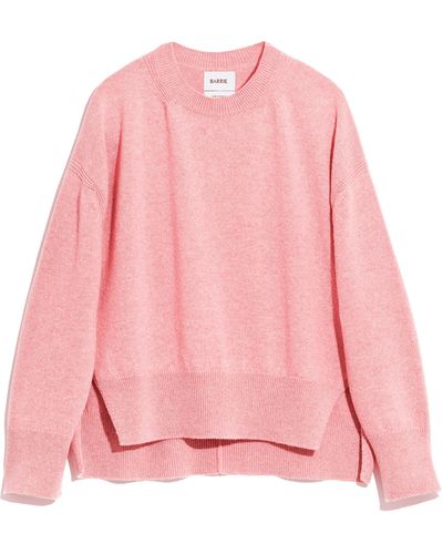 Barrie Iconic Oversized Cashmere Sweater - Pink