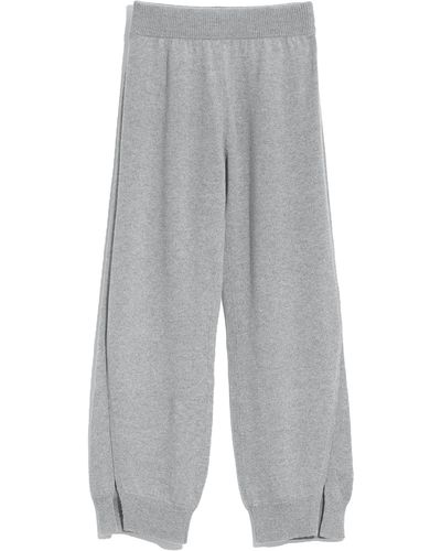 Barrie Iconic Cashmere Trousers - Grey
