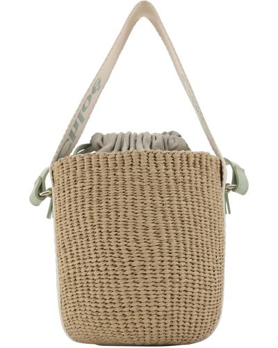 Chloé Chloé - Woody Bucket Bag - Natural