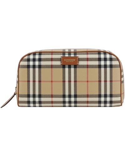 Burberry Cosmetic Pouch - Metallic