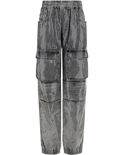 DIESEL Trousers - Grey