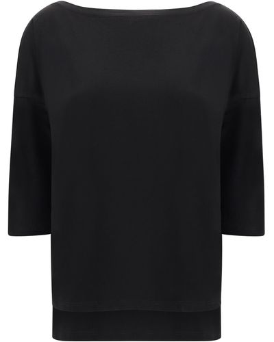 Wild Cashmere T-shirt - Black