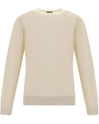 Zegna Jumper - White